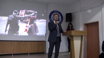 Liseli öğrencilerden 15 Temmuz etkinliği