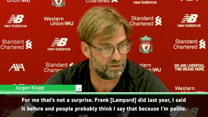 Klopp loves Lampard and Lampard loves Klopp