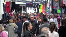 Edirne'deki pazara yunan ve bulgar turist akını