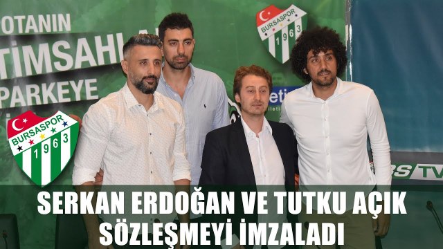 Basketbol Takımımız Serkan Erdoğan ve Tutku Açık İçin İmza Töreni Düzenledi