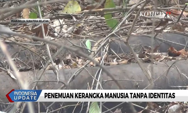 Penemuan Kerangka Manusia Tanpa Identitas