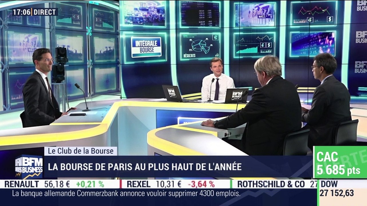 Le Club de la Bourse: David Kalfon, Alain du Brusle, Christian Mariais et Vincent Ganne - 20/09