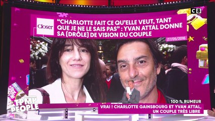 Yvan Attal et Charlotte Gainsbourg en couple libre
