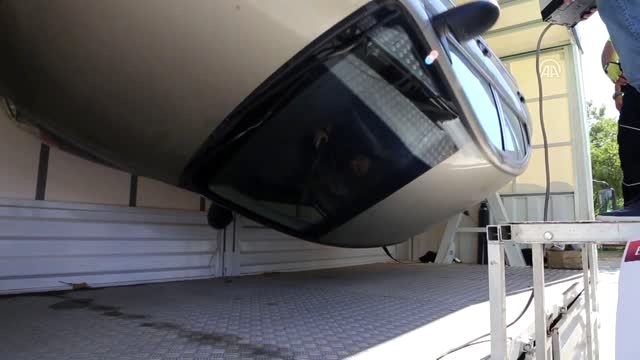 Muğla'da, simülatör ile emniyet kemerinin önemi anlatıldı