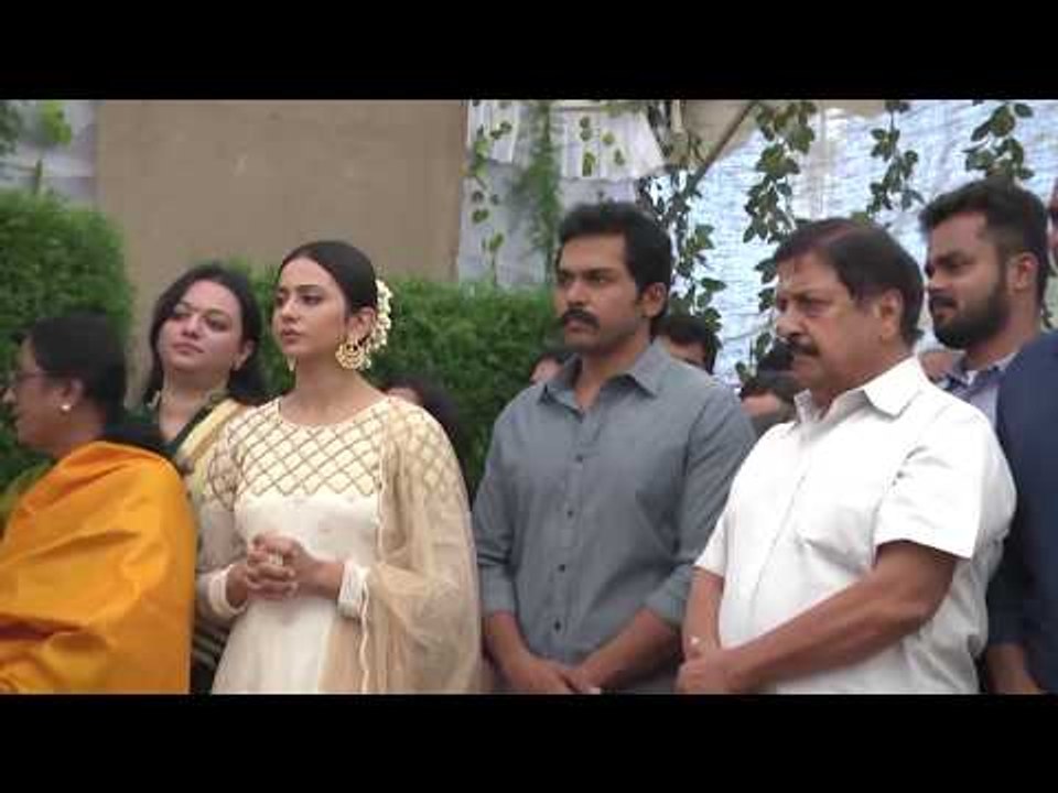 கார்த்தி-17 திரைப்படத்தின் படப்பிடிப்பு துவக்கம்