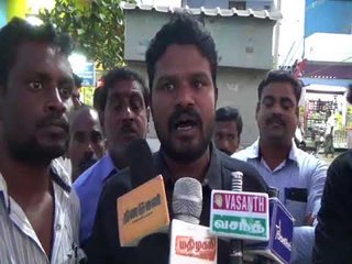 ஹெச்.ராஜாவுக்கு எதிராக திரண்ட கரூர் மக்கள்