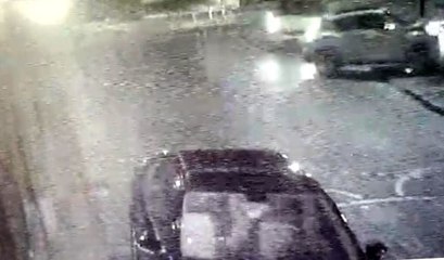 Polisin 'dur' ihtarına uymadı bahçe duvarına çarptı