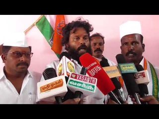 நாங்கள் இப்போது முழு நேர காங்கிரஸ் : கரூரில் கோஷ்டி மோதல்