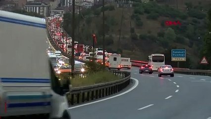 İstanbul'da trafik kilit! Yoğunluk yüzde 80'e ulaştı