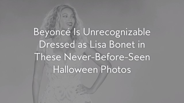Beyoncé Is Unrecognizable Dressed as Lisa Bonet in These Never-Before-Seen Halloween Photos