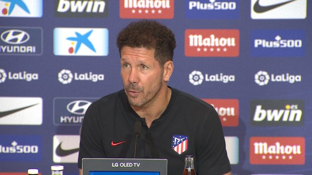 Simeone, sobre Griezmann: Estoy pensando en el Celta
