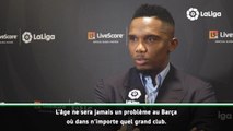 Barcelone - Eto'o fan d'Ansu Fati