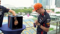 Alex Albon and Max Verstappen's Mystery Box Challenge