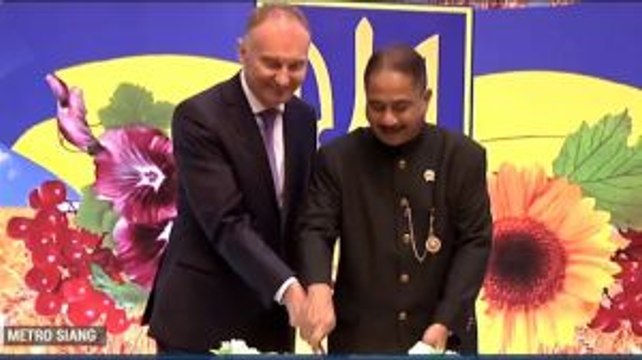 Kedubes Ukraina di Jakarta Rayakan Hari Kemerdekaan