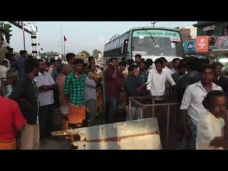 அமைச்சர் தொகுதிதில் அலட்சியம் ; விபத்தில் ஒருவர் பலி