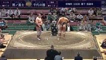 Terunofuji vs Chiyonokuni - Aki 2019, Makushita Yusho - Day 13