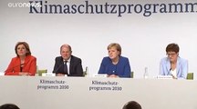 Angela Merkel anuncia 54 mil milhões para o clima