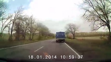 Sign Nearly Causes Serious Crash