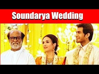Soundarya Rajinikanth Wedding Reception | Vishagan Vanangamudi |