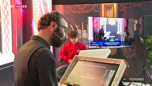 TEKNOFEST'te TRT standına yoğun ilgi