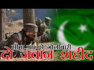 सीमा पार से गोलीबारी, दो जवान शहीद