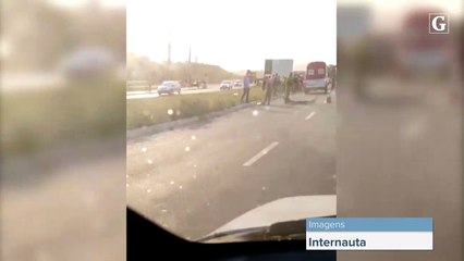 Acidente com morte na Leste Oeste