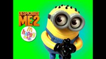 Minions Despicable Me 2 Tom Googly Eyes Grabber McDonalds Happy Meal Toy Unboxing Demo Review
