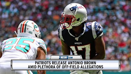 Patriots Release Antonio Brown
