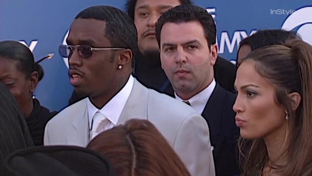 Jennifer Lopez at the 2000 Grammy Awards Red Carpet