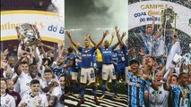 Os maiores vencedores da Copa do Brasil