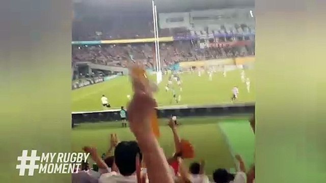 Japan fan cam v Russia _ Rugby World Cup 2019