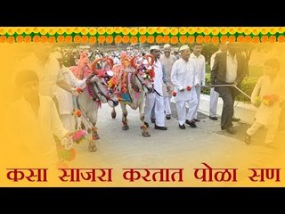 कसा साजरा करतात पोळा सण (Pola festival)