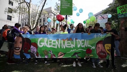 ABD'de iklim değişikliği protestosu - NEW YORK