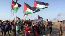 Gazze sınırındaki 'Büyük Dönüş Yürüyüşü' gösterileri