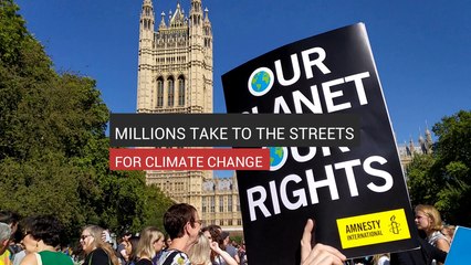 Millions Take To The Streets For Climate Change