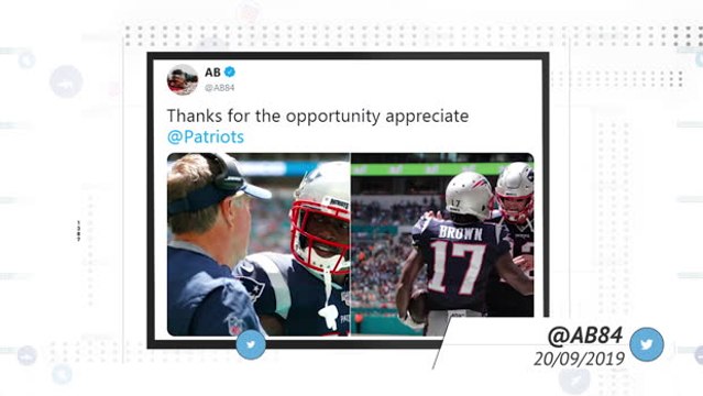 Socialeysed - Antonio Brown released by Patriots