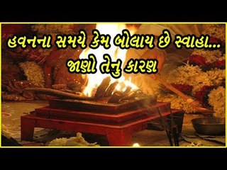 હવનના સમયે કેમ બોલાય છે સ્વાહા... જાણો તેનુ કારણ - why do we say swaha in havana
