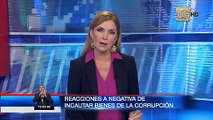 Reacciones a negativa de incautar bienes de la corrupción