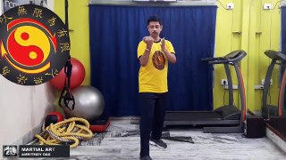 Advanced Jeet Kune Do Training The Low Hammer Punch (Chop choy or cho kune ) in [Hindi - हिन्दी],