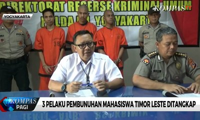 3 Pelaku Pembunuhan Mahasiswa Timor Leste Ditangkap