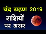 Chandra Grahan 2019 : 16 july को चंद्र ग्रहण का क्या होगा आपकी राशि पर प्रभाव |  Lunar Eclipse