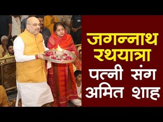 गुजरात के अहमदाबाद में  भव्य जगन्नाथ यात्रा हजारों श्रद्धालु शामिल