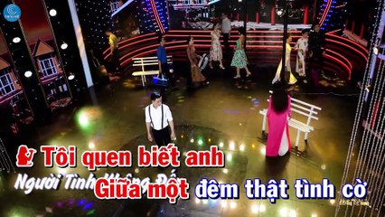 [KARAOKE] Liên Khúc Chiều Sân Ga, Người Tình Không Đến - Huỳnh Thật, Hồng Phượng