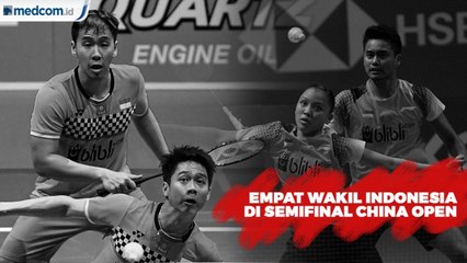 Indonesia Kirim Empat Wakil ke Semifinal China Open 2019