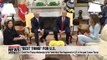 President Trump says his good relationship with Kim Jong-un is the 