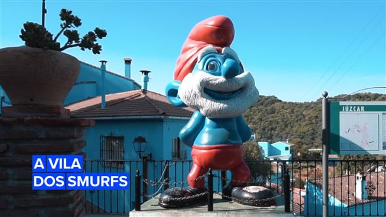 Conheça Júzcar, uma vila completamente azul