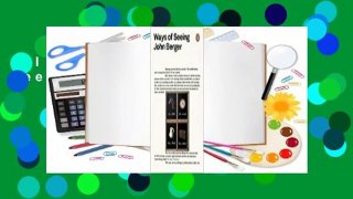 Full E-book Ways of Seeing  For Full