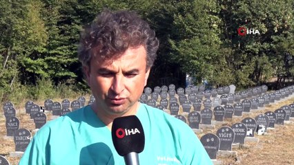“Hayvan Mezarlığı” ile halk sağlığı korunmaya çalışılıyor...Evcil hayvan mezarları havadan görüntülendi
