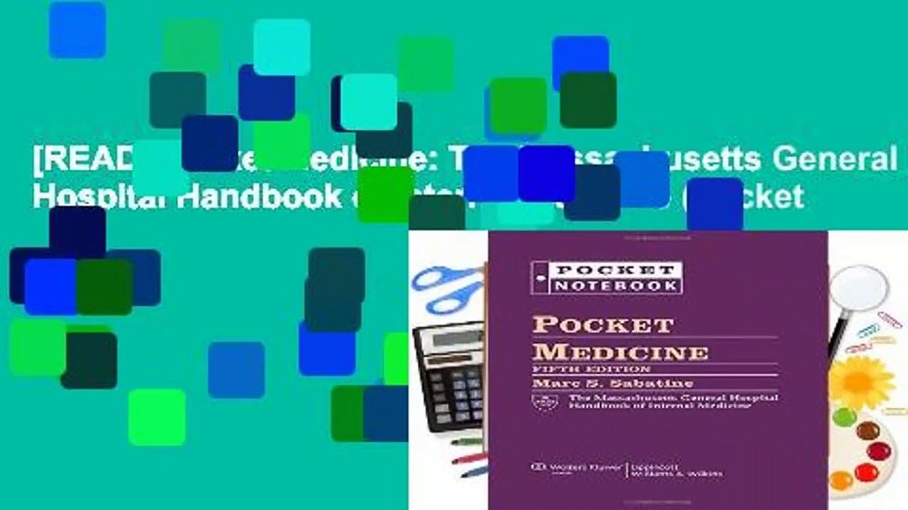 [READ] Pocket Medicine: The Massachusetts General Hospital Handbook of Internal Medicine (Pocket