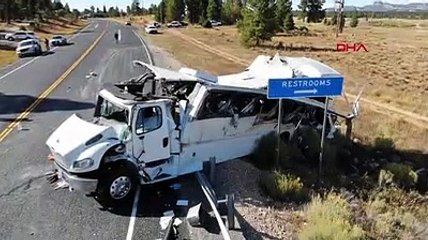 ABD'de otobüs kazası: En az 4 kişi öldü